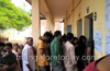 Kasargod local body polls: Voters line up  to cast votes